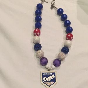 Handmade Dodger Necklace